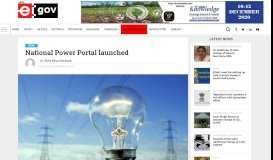 
							         National Power Portal launched - eGov Magazine - Elets Technomedia								  
							    