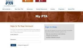 
							         National PTA Members Site > Member Login > Sign In								  
							    
