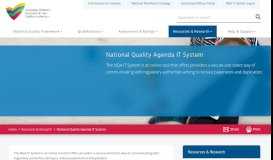 
							         National Quality Agenda IT System | ACECQA								  
							    