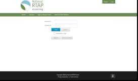 
							         National RTAP Portal > Login								  
							    