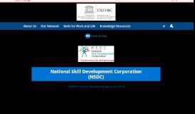 
							         National Skill Development Corporation (NSDC) - UNESCO-UNEVOC ...								  
							    
