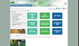 
							         National Soil Information System (NASIS) | NRCS Soils - USDA								  
							    