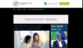 
							         National Staff - Benefits - Boys & Girls Clubs of America								  
							    
