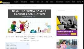 
							         National Talent Search Examination - Buddy4Study								  
							    