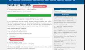 
							         National Teachers Institute - Nigeria Recruitment Form								  
							    