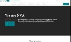 
							         National Veterinary Associates: NVA								  
							    