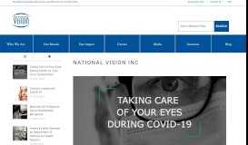 
							         National Vision Inc -								  
							    