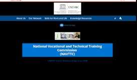 
							         National Vocational and Technical Training Commission (NAVTTC)								  
							    