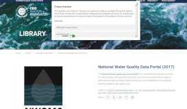 
							         National Water Quality Data Portal (2017) | CEO Water Mandate								  
							    