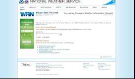 
							         National Weather Service - EMWIN UGC								  
							    