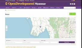 
							         National Web Portal | Open Development Myanmar								  
							    