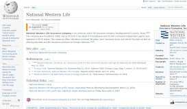 
							         National Western Life - Wikipedia								  
							    