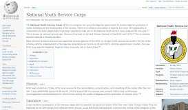 
							         National Youth Service Corps - Wikipedia								  
							    