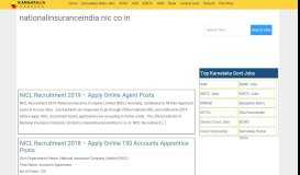 
							         nationalinsuranceindia nic co in govt jobs 2019 - Apply Online for ...								  
							    