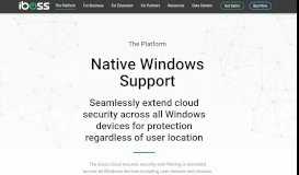 
							         Native Windows Support - iboss								  
							    