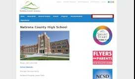 
							         Natrona County High School - Natrona County Schools								  
							    