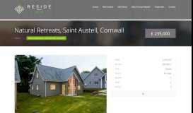 
							         Natural Retreats, Saint Austell, Cornwall – Reside Online								  
							    