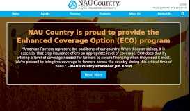 
							         NAU Country Insurance Company - Federal Crop Insurance Provider ...								  
							    