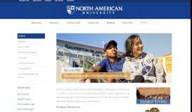 
							         NAU Students - North American University								  
							    