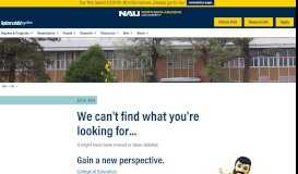 
							         NAU's College of Education committee portal | College of Education								  
							    