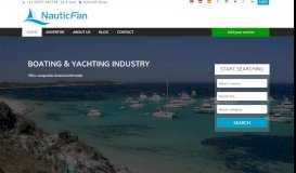 
							         Nauticfan the maritime portal: Boating&Yachting companies world wide								  
							    