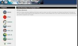 
							         Naval Meteorology and Oceanography Portal								  
							    