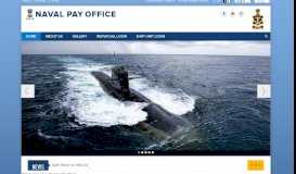 
							         Naval Pay Office - Indian Navy								  
							    