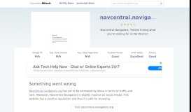 
							         Navcentral.navigators.org website. Something went wrong.								  
							    