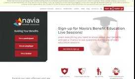 
							         Navia Benefit Solutions								  
							    