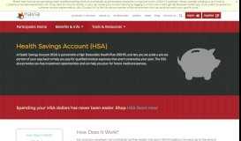 
							         Navia Benefits - Health Savings Account (HSA) - Navia Benefit Solutions								  
							    