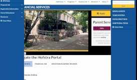 
							         Navigate the Hofstra Portal | Hofstra | New York - Hofstra University								  
							    