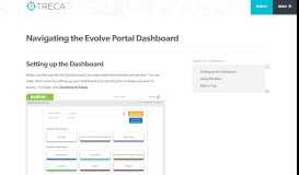 
							         Navigating the Evolve Portal Dashboard - TRECA								  
							    