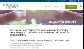 
							         Navigation - Jefferson Center for Mental Health								  
							    