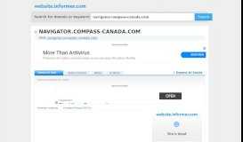 
							         navigator.compass-canada.com at Website Informer. Visit ...								  
							    