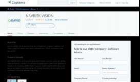 
							         NAVRISK VISION Reviews and Pricing - 2020 - Capterra								  
							    