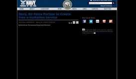 
							         Navy, Air Force Partner to Create Free e-Invitation Service								  
							    
