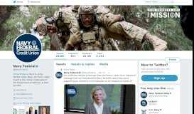 
							         Navy Federal (@NavyFederal) | Twitter								  
							    