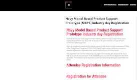 
							         Navy Model Based Product Support Prototype (MBPS) Industry day ...								  
							    