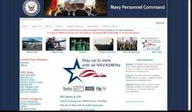 
							         Navy Personnel Command - Naval Education Training								  
							    