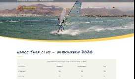 
							         Naxos - Surf Club: Windsurf / Offers & Prices/ Priceslist								  
							    