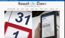 
							         NBK Salary transfers will now only be processed online - Kuwait Times								  
							    