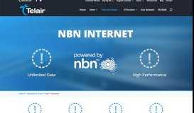 
							         nbn Broadband through Telair - Connect to Australia's broadband ...								  
							    