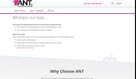 
							         nbn™ Satellite Support Scheme FAQs - ANT Communications								  
							    