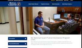 
							         NC National Guard Tuition Assistance Program (TAP) | Financial Aid								  
							    