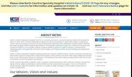 
							         NC Specialty Hospital Offers eye, orthpaedic, joint replacement ...								  
							    