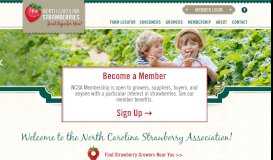 
							         NC Strawberry Association - Become a Member - Welcome NC Farmers								  
							    