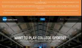 
							         NCAA Eligibility Center								  
							    