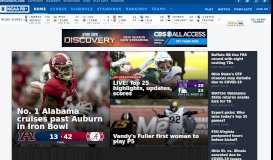 
							         NCAA Football - College Football News, Scores, Stats, Standings, and ...								  
							    