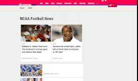 
							         NCAA Football News, Scores & Videos | Sporting News								  
							    