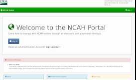 
							         NCAH Portal - USDA								  
							    